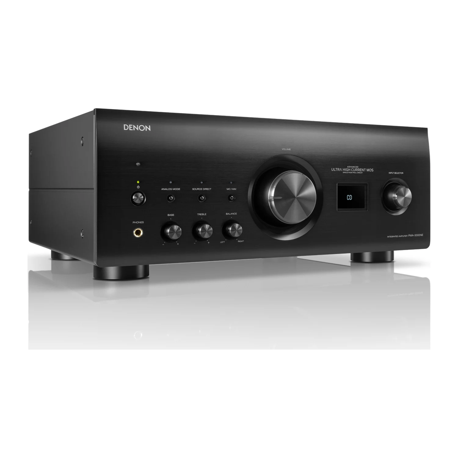 Denon PMA-3000NE Schwarz, Ansicht