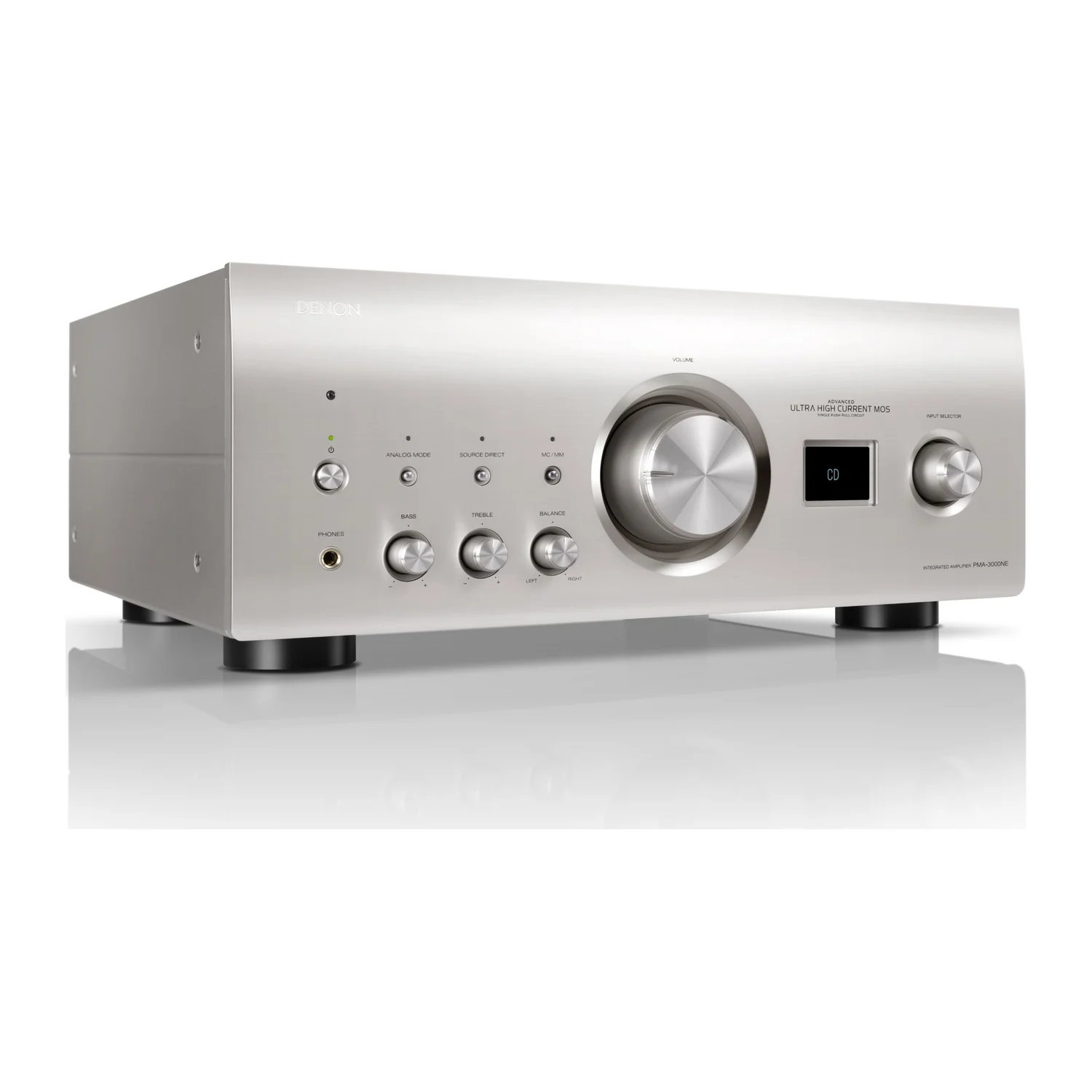Denon PMA-3000NE Silber, Ansicht