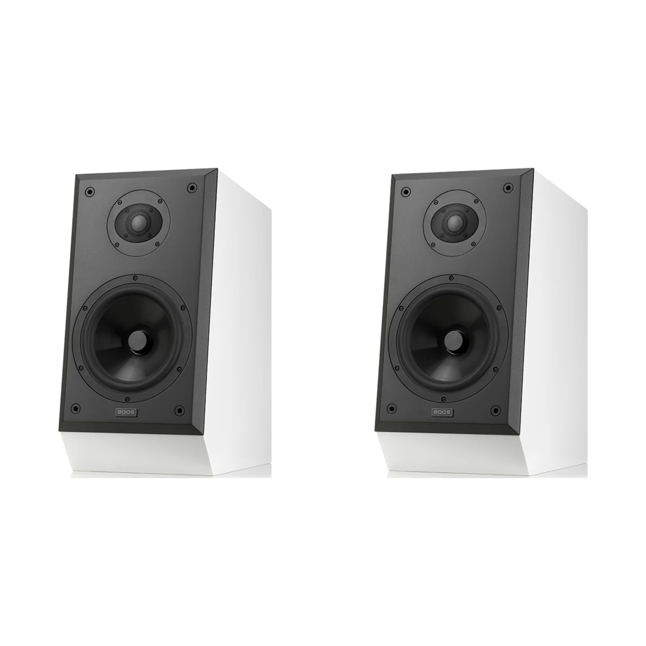 epos ES-14N Kompaktlautsprecher in White (weiss), Paar