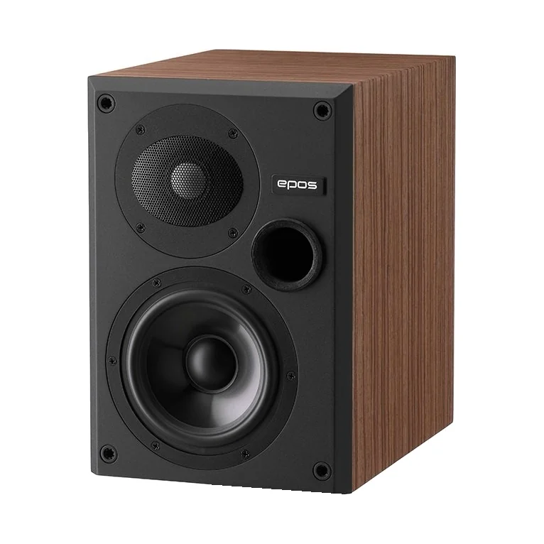 epos ES-7N Regallautsprecher in Walnut (braun)