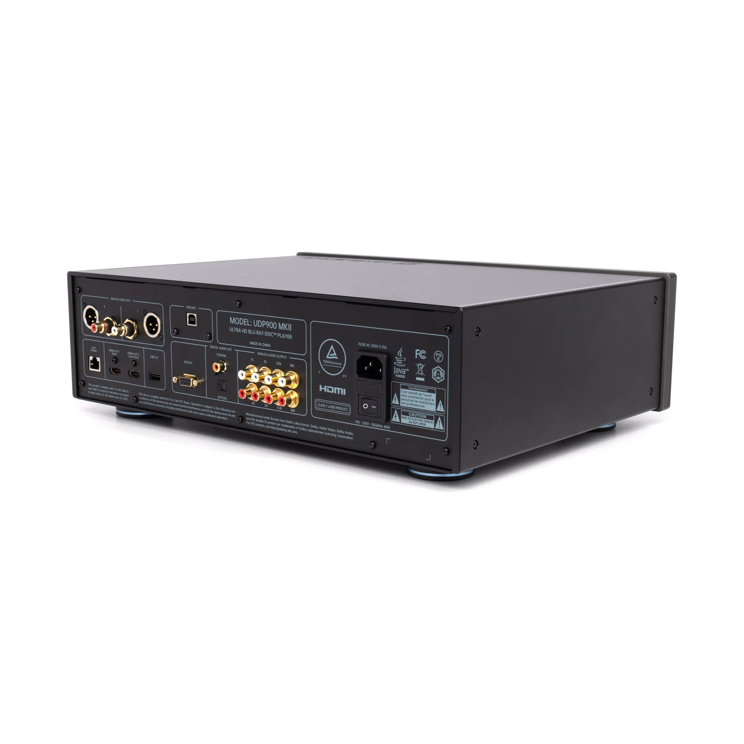 Magnetar UDP900 MKII 4K-UHD-Blu-ray-Player in Schwarz