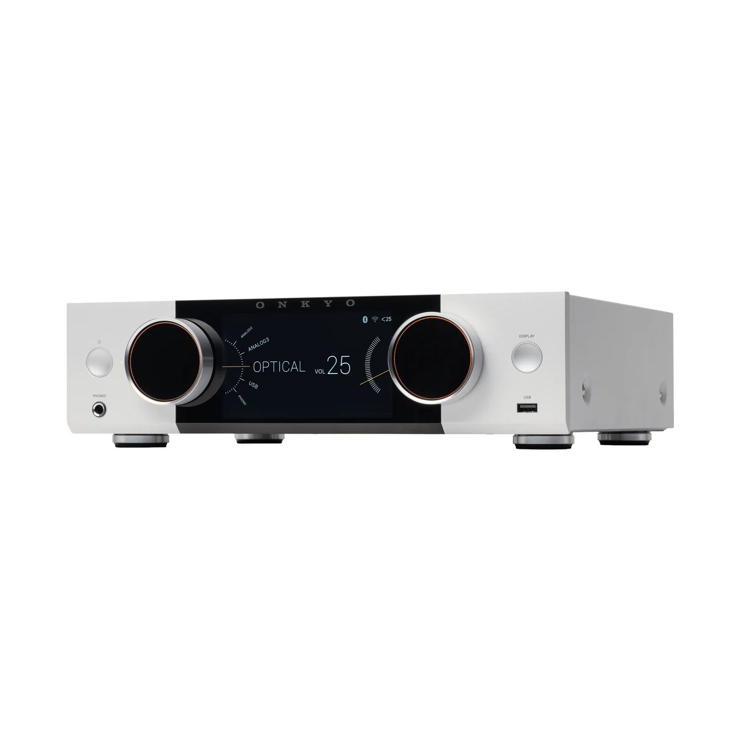 Onkyo Muse Y-50 in Silber, Produktansicht