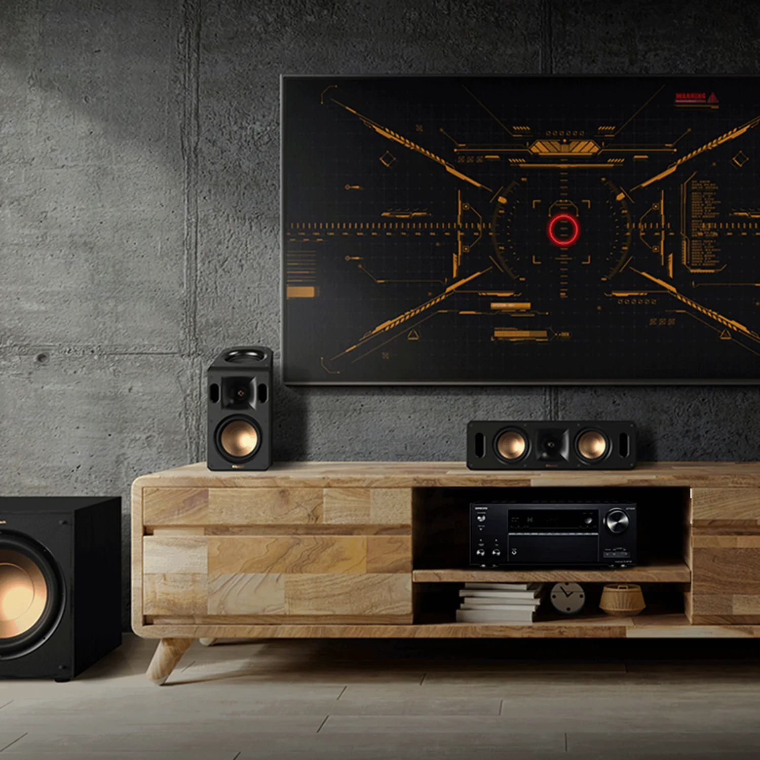 Onkyo TX-NR7100, im Heimkino