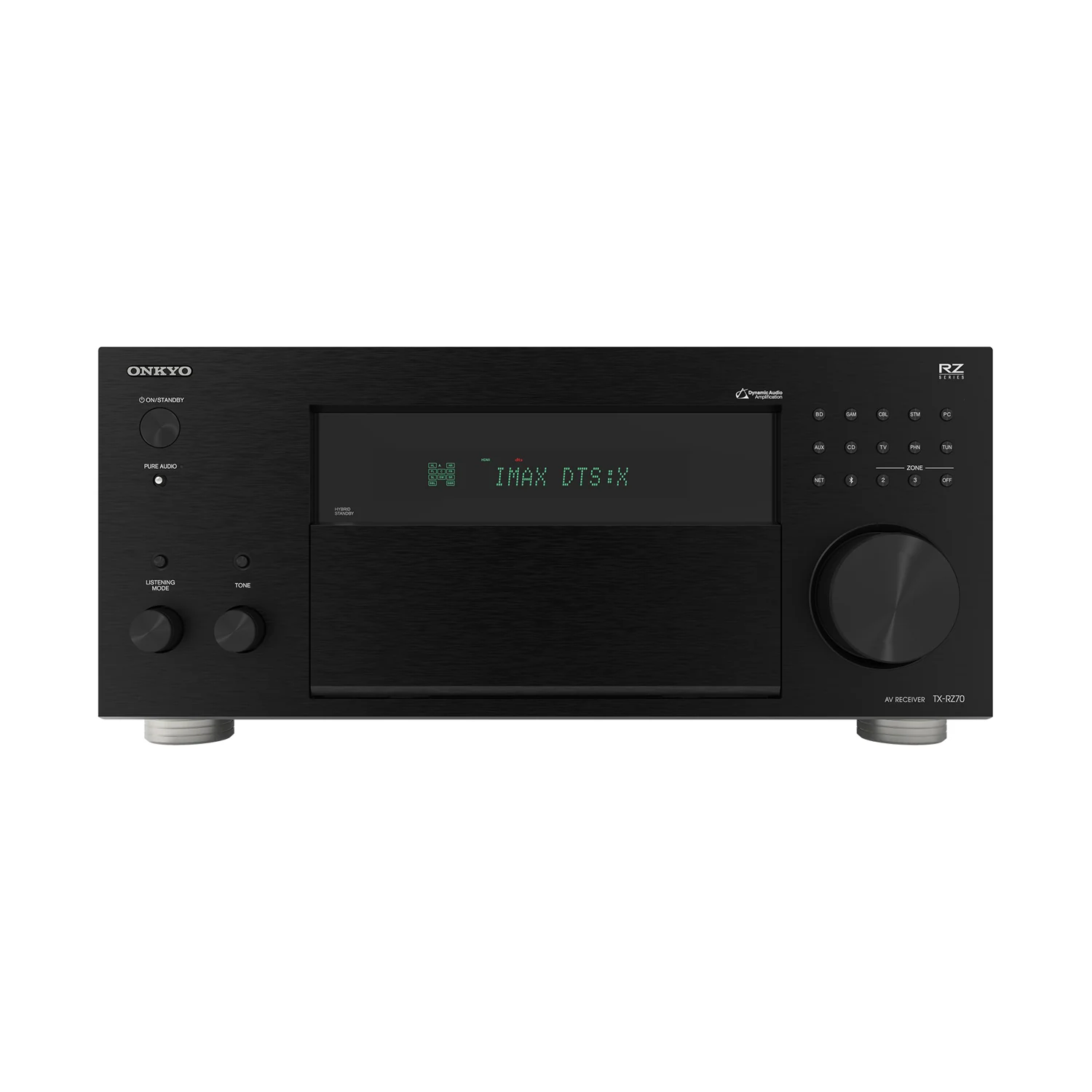 Onkyo TX-RZ70, Ansicht von vorn