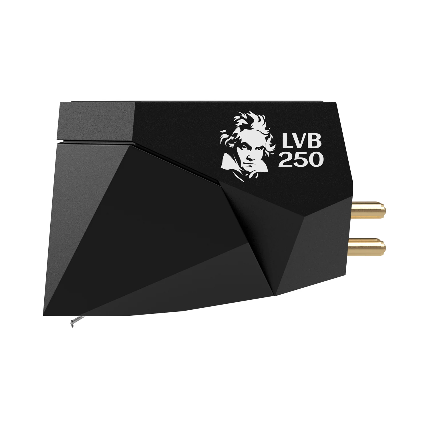 Ortofon 2M Black LVB 250, Seitenansicht mit Anschlussstiften