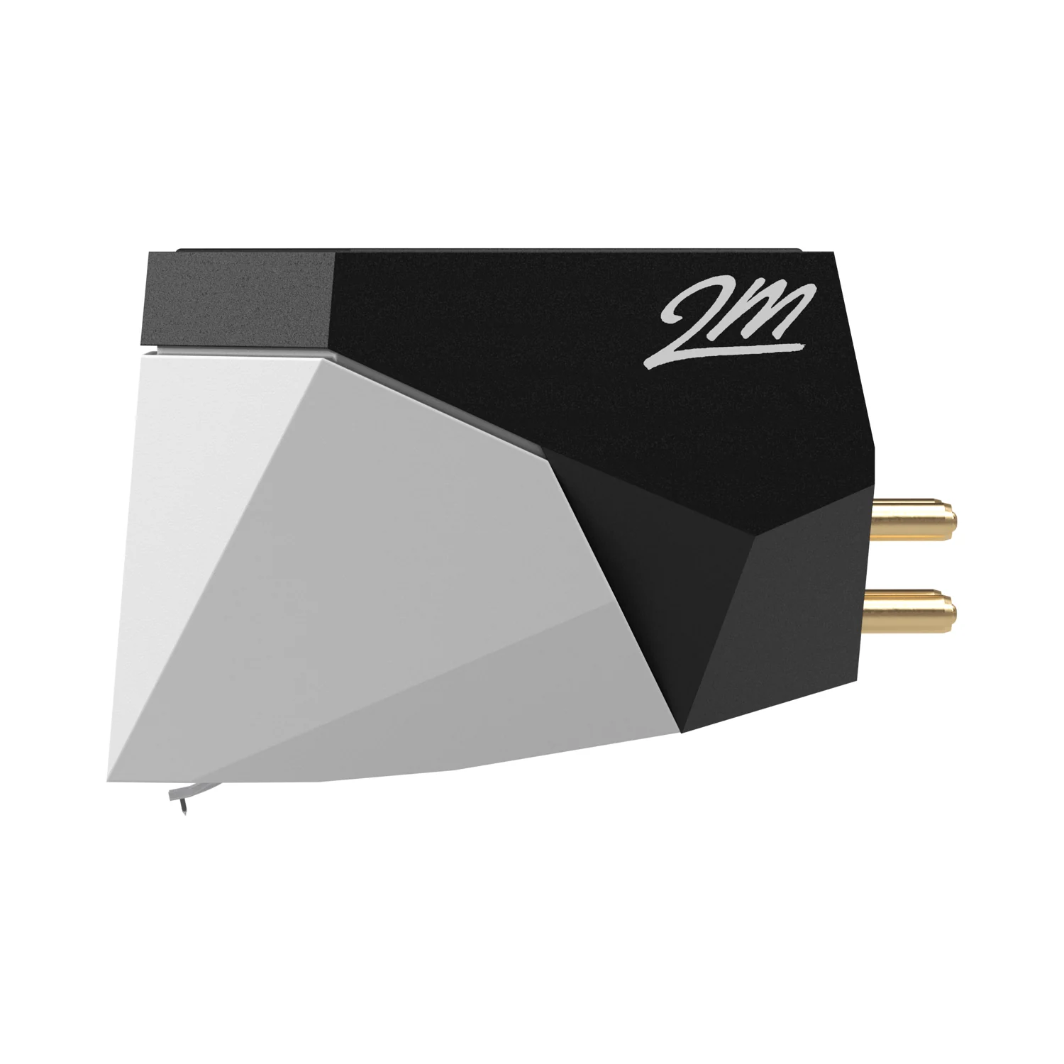 Ortofon 2M Mono, Seitenansicht mit Anschlussstiften