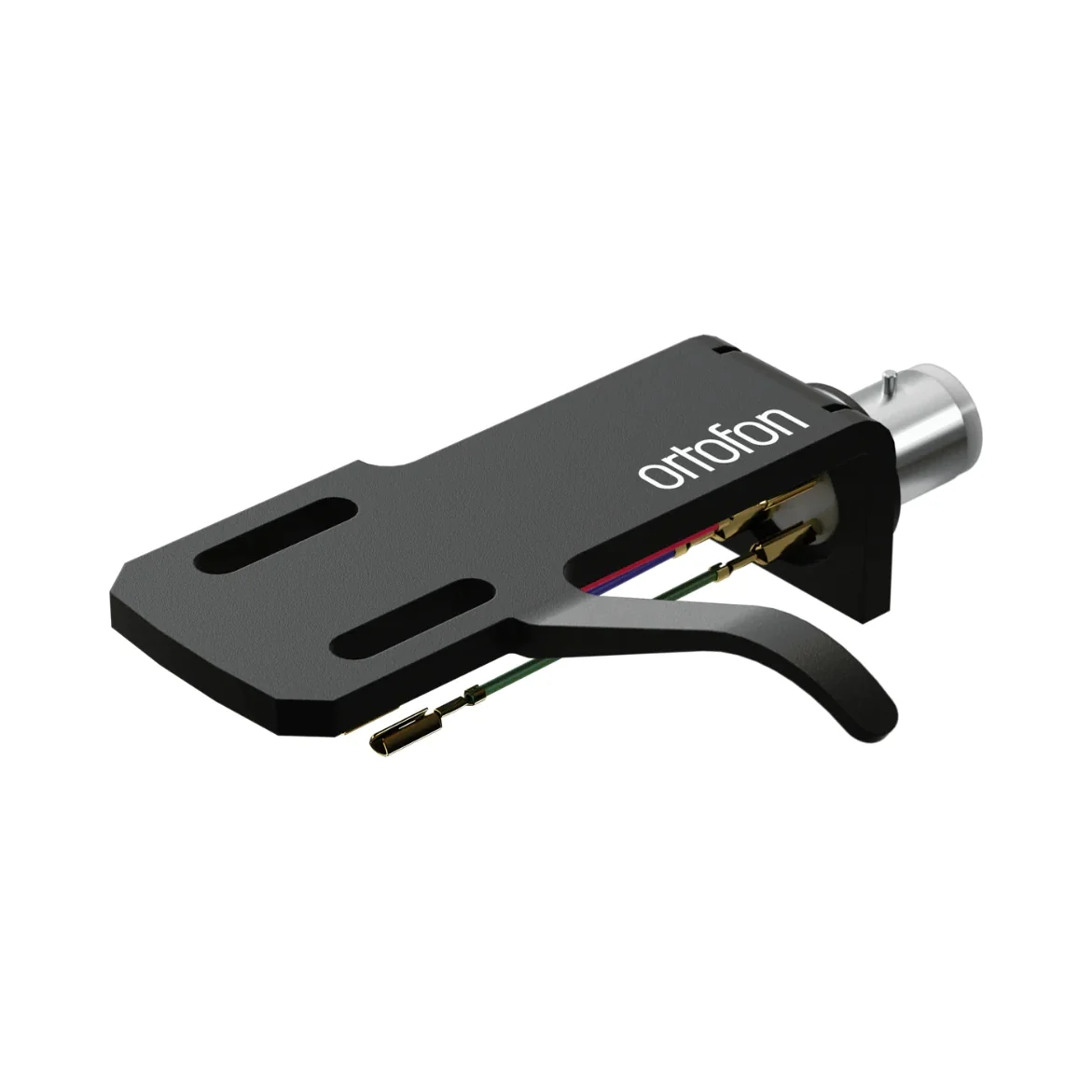 Ortofon SH-4 Black Headshell in Schwarz, Ansicht von schräg oben