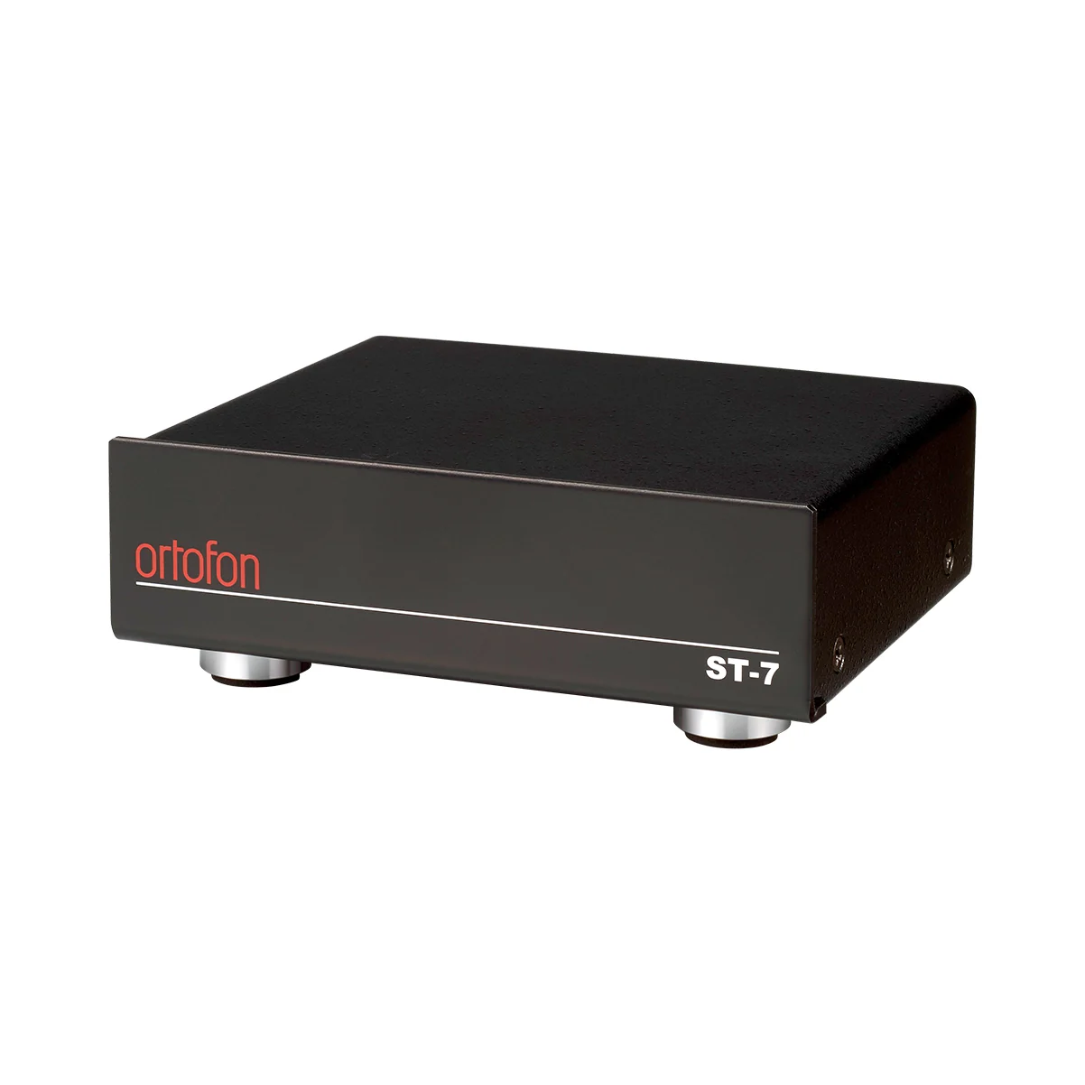 Ortofon ST-7 MC-Übertrager, Ansicht von schräg vorn