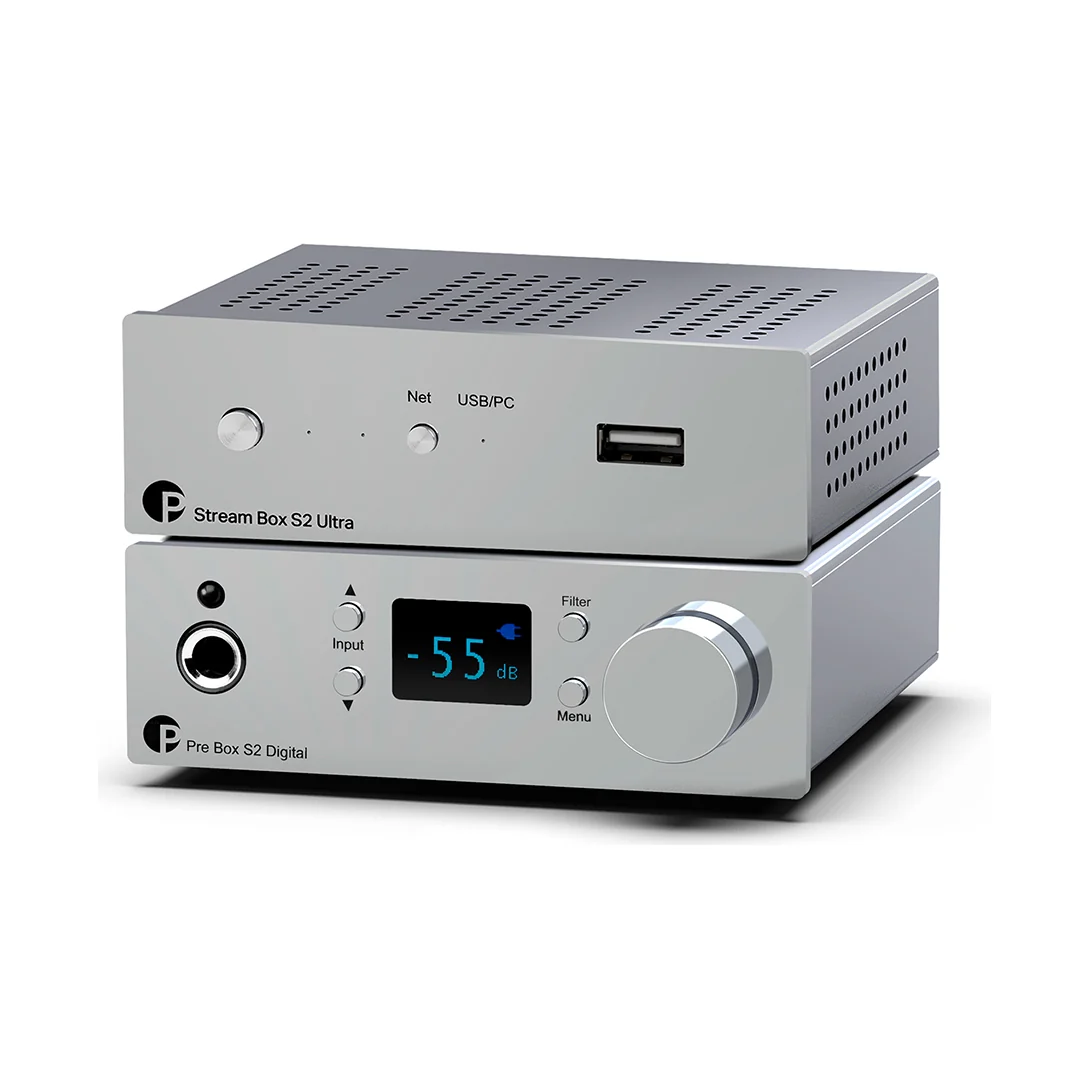 Pro-Ject Set Pre Box S2 Digital + Stream Box S2 Ultra