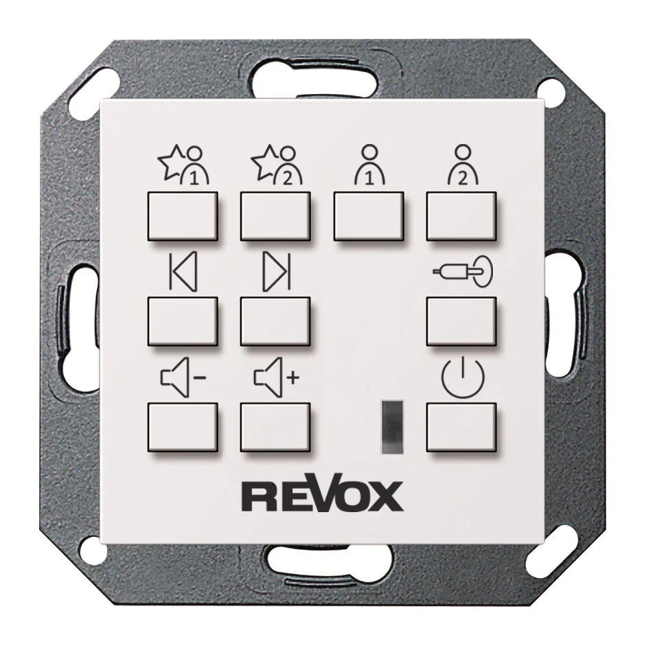 Revox C18 Multiuser Wall Control weiss