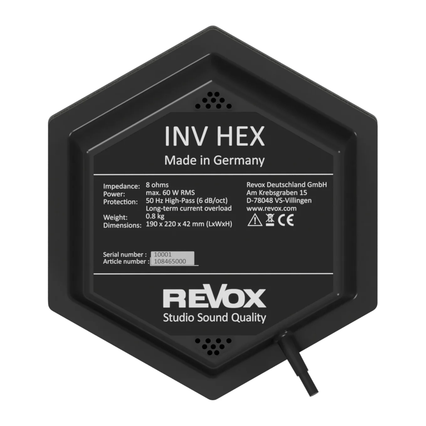 Revox Nachtrag Invisible