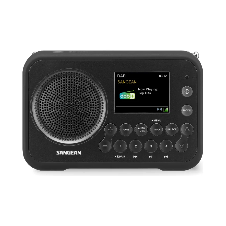 Sangean dpr 76bt metal grey 1