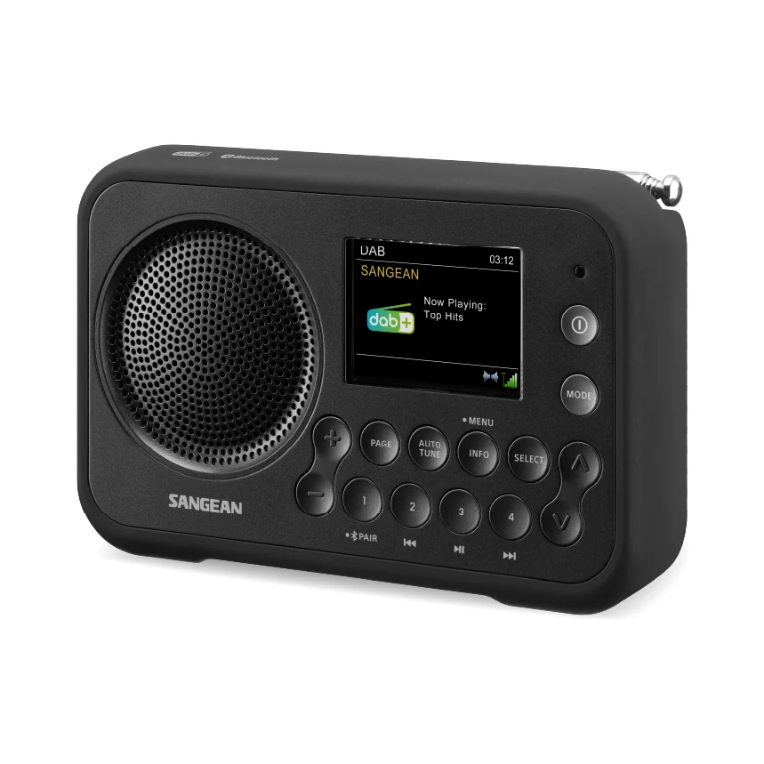 Sangean dpr 76bt metal grey 2