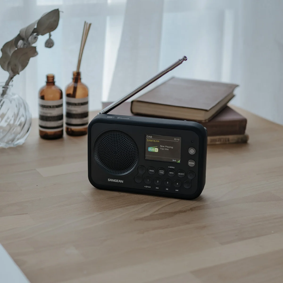 Sangean dpr 76bt metal grey 4