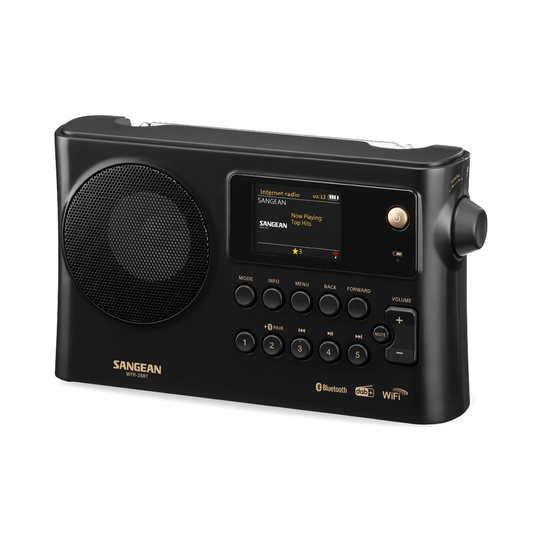 Sangean wfr 28bt black 2