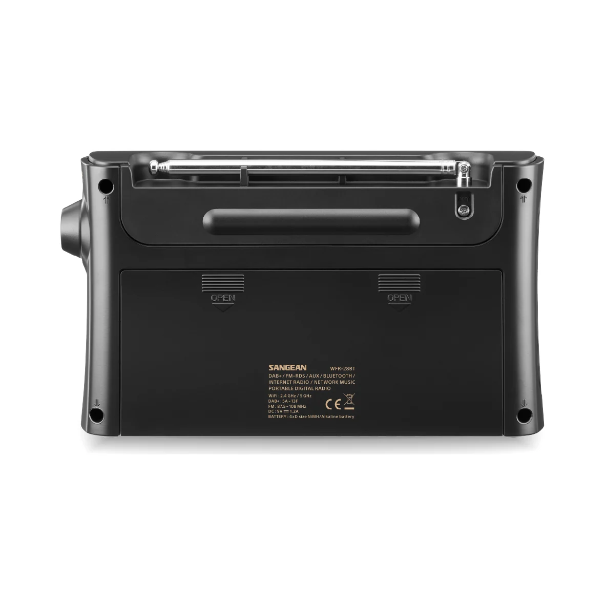 Sangean wfr 28bt black 3