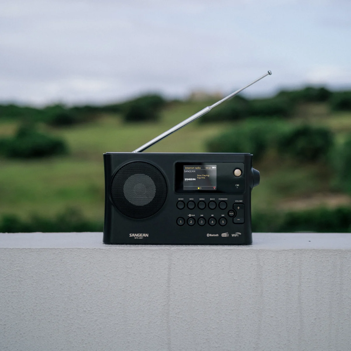 Sangean wfr 28bt black 4