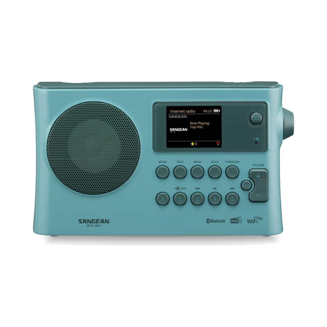 Sangean wfr 28bt light blue 1