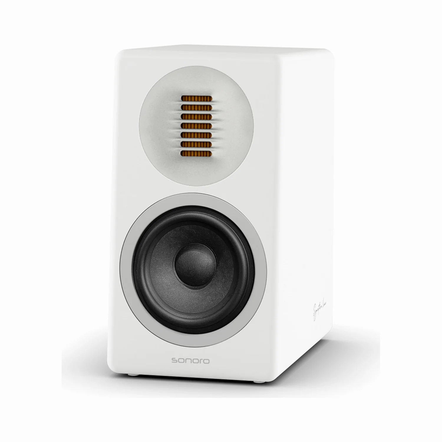 sonoro ORCHESTRA Slim Signature in Weiss matt mit AMT-Hochtöner und Tiefmitteltöner