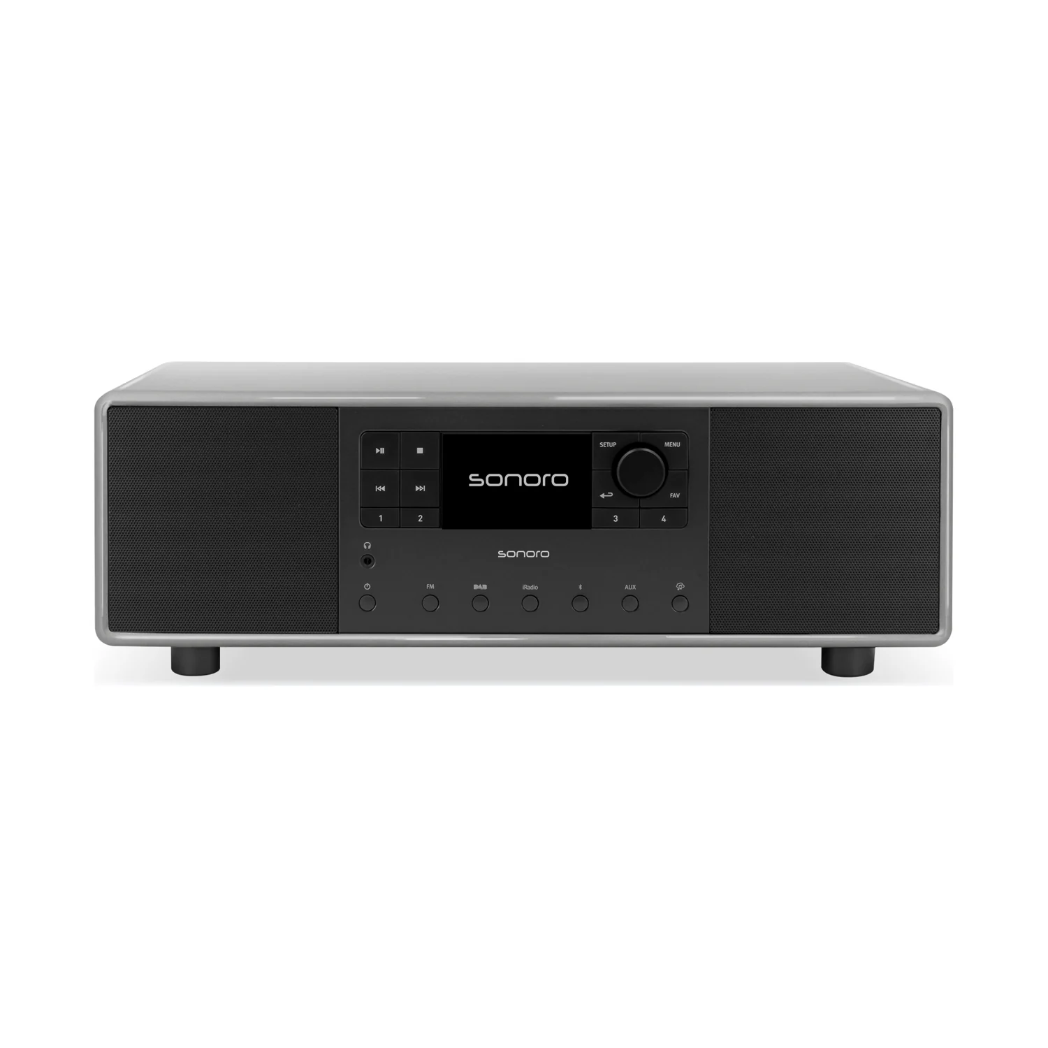 Sonoro primus chalk grey schwarz 1