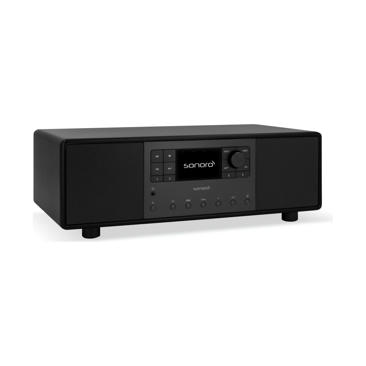 Sonoro primus schwarz matt 1