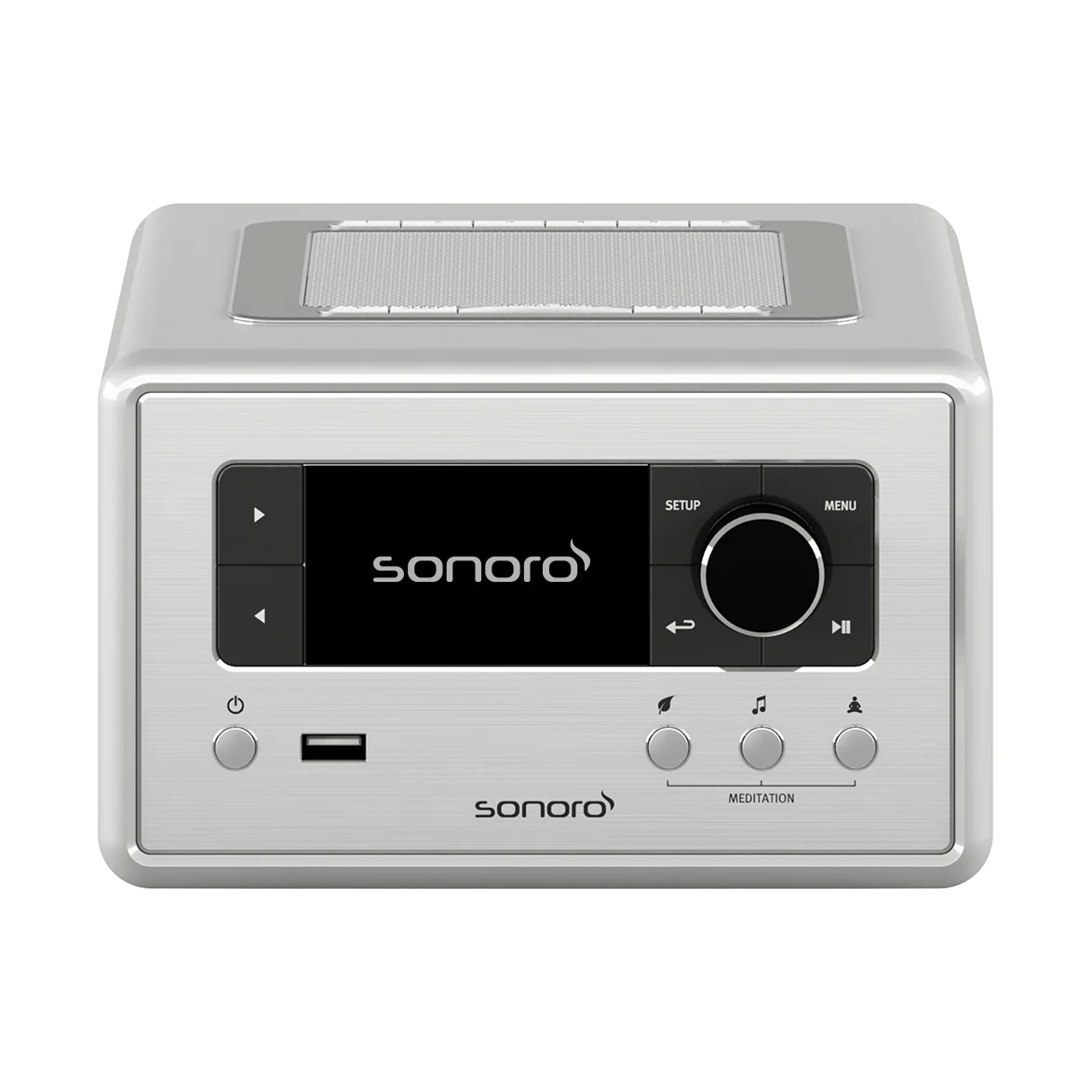 Sonoro relax silber hochglaenzend 1