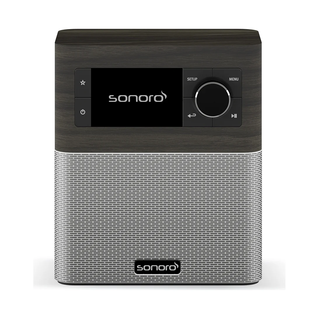 Sonoro stream mooreiche dekor silber 1