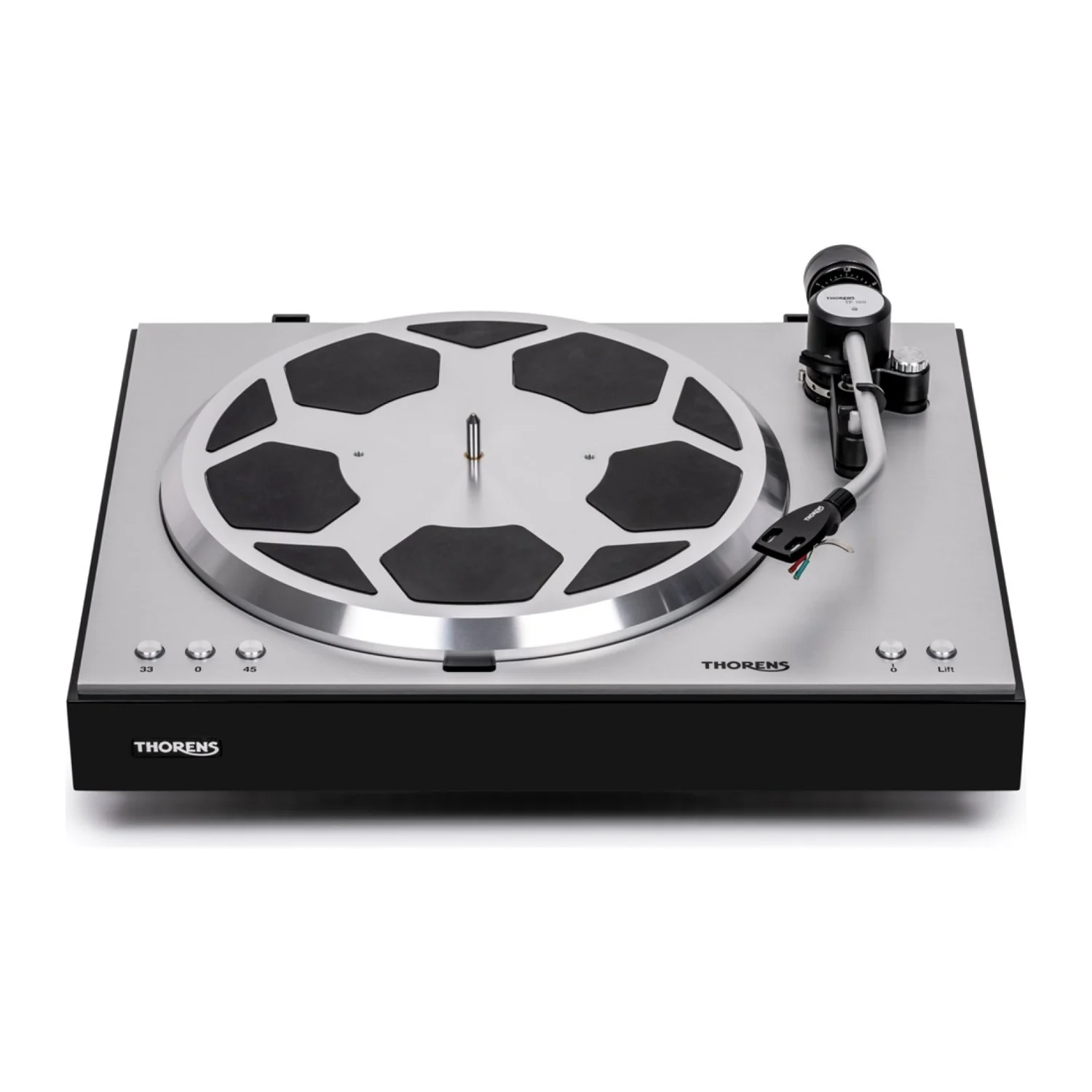 Thorens TD 404 DD Plattenspieler in Schwarz
