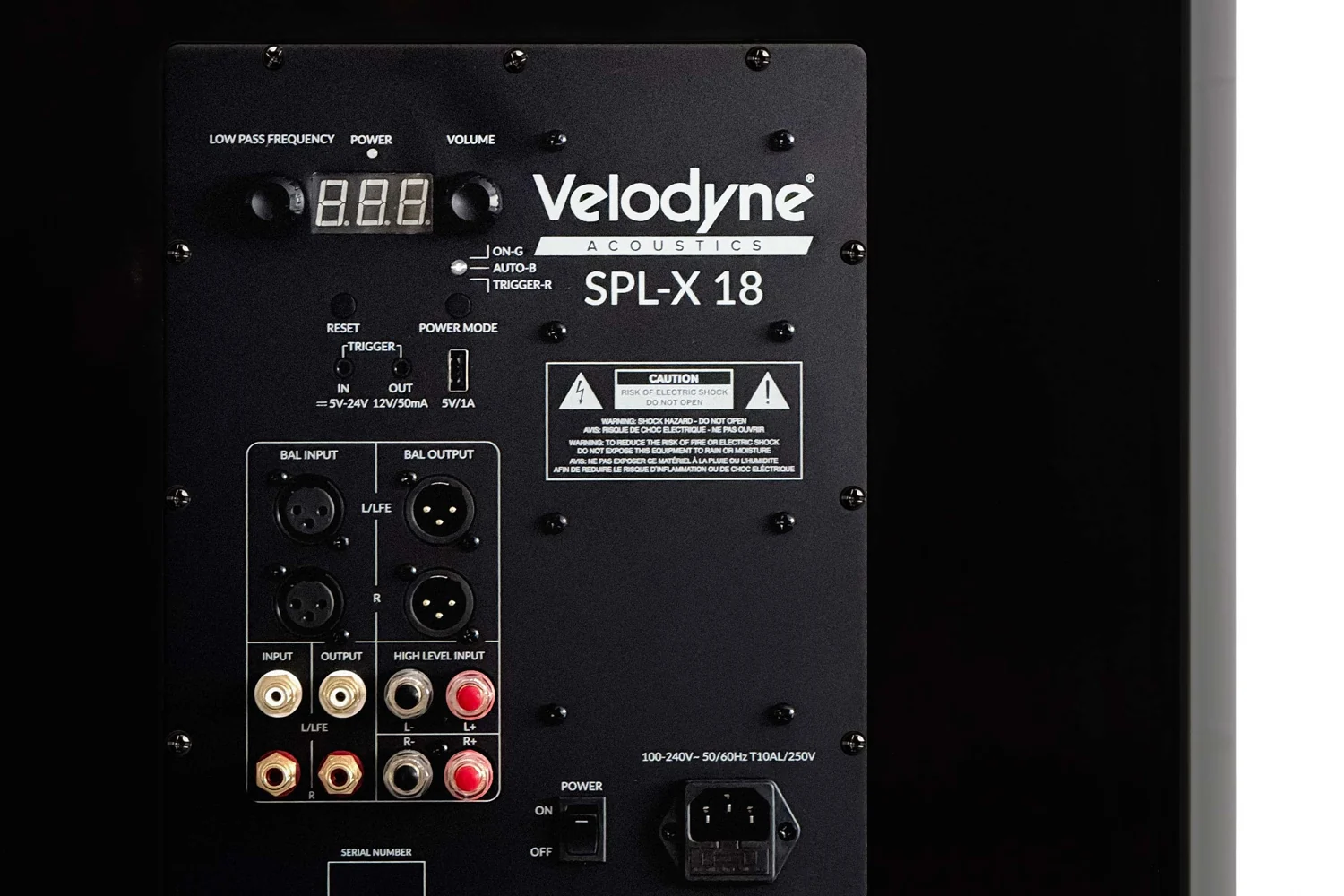 Velodyne Acoustics SPL-X 18
