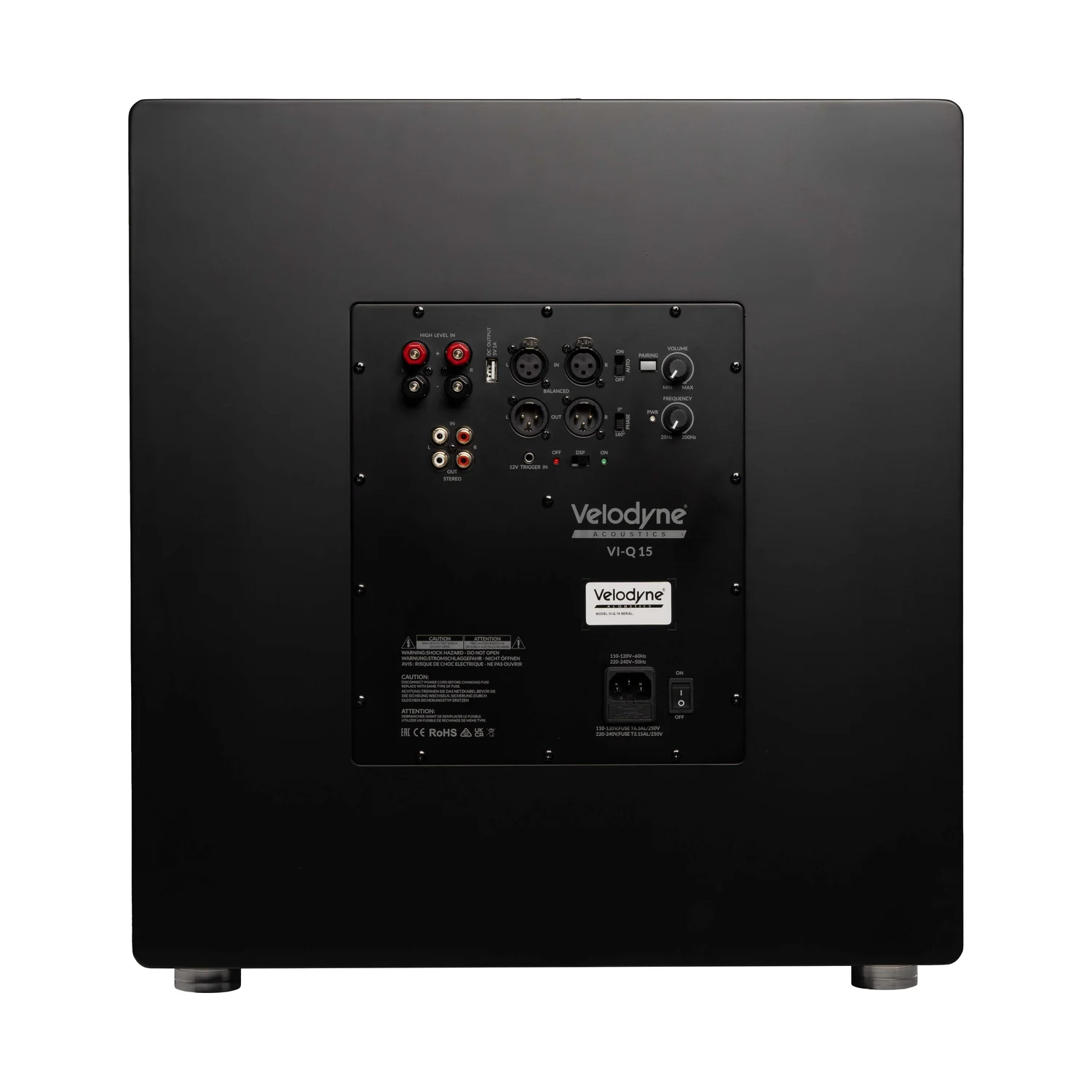 Velodyne Acoustics VI-Q 15 Schwarz matt