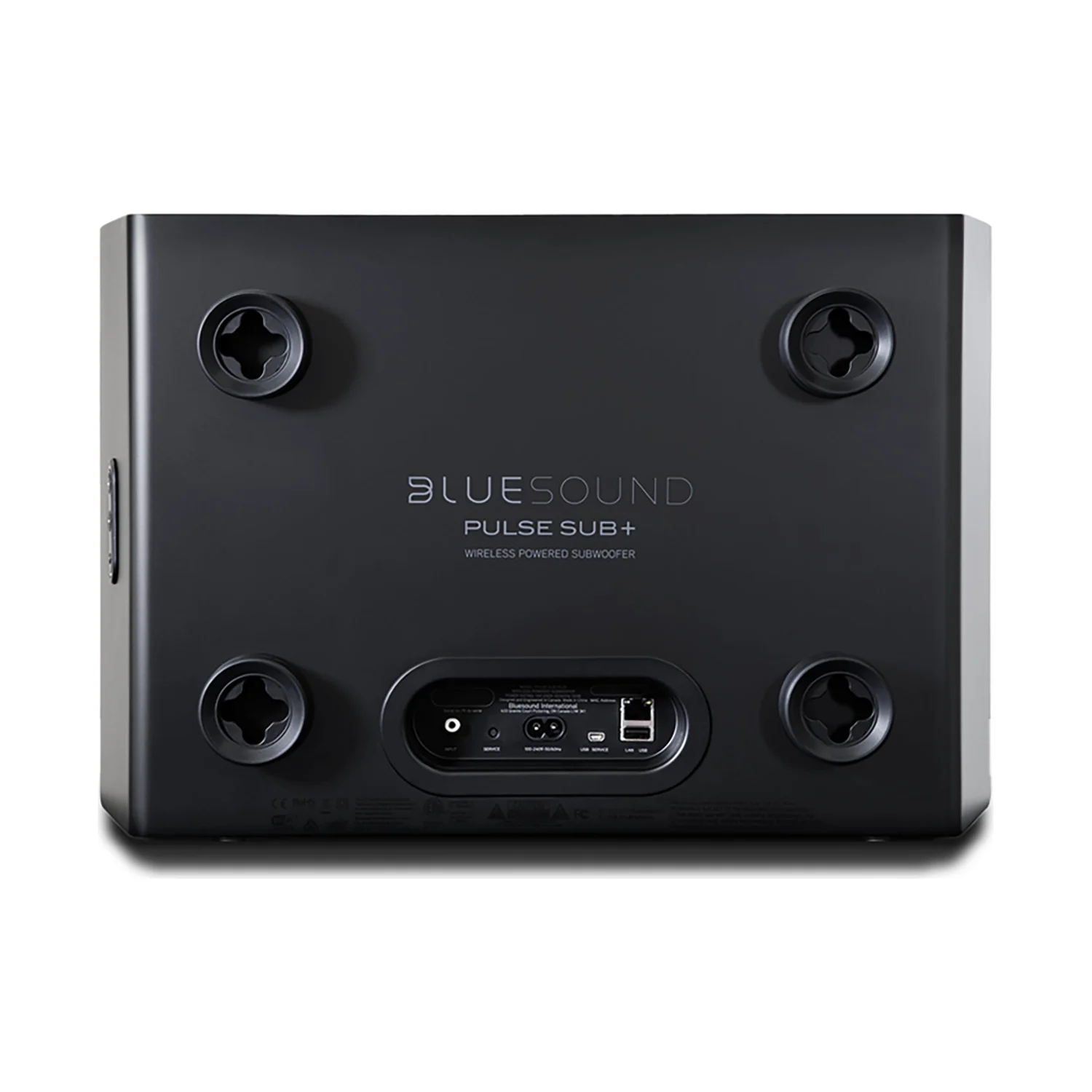 Bluesound Pulse Sub Plus in Schwarz