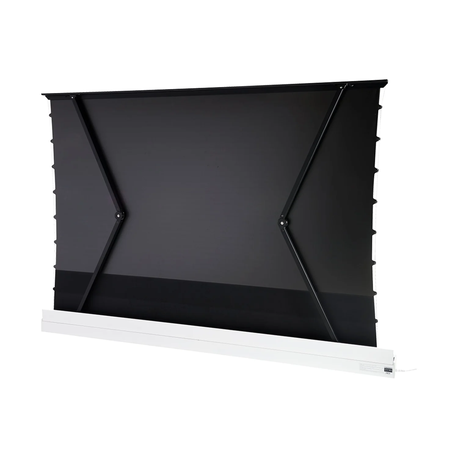 celexon HomeCinema Plus 120 Zoll in Weiss, Tuch mit seitlichem Seilspannsystem