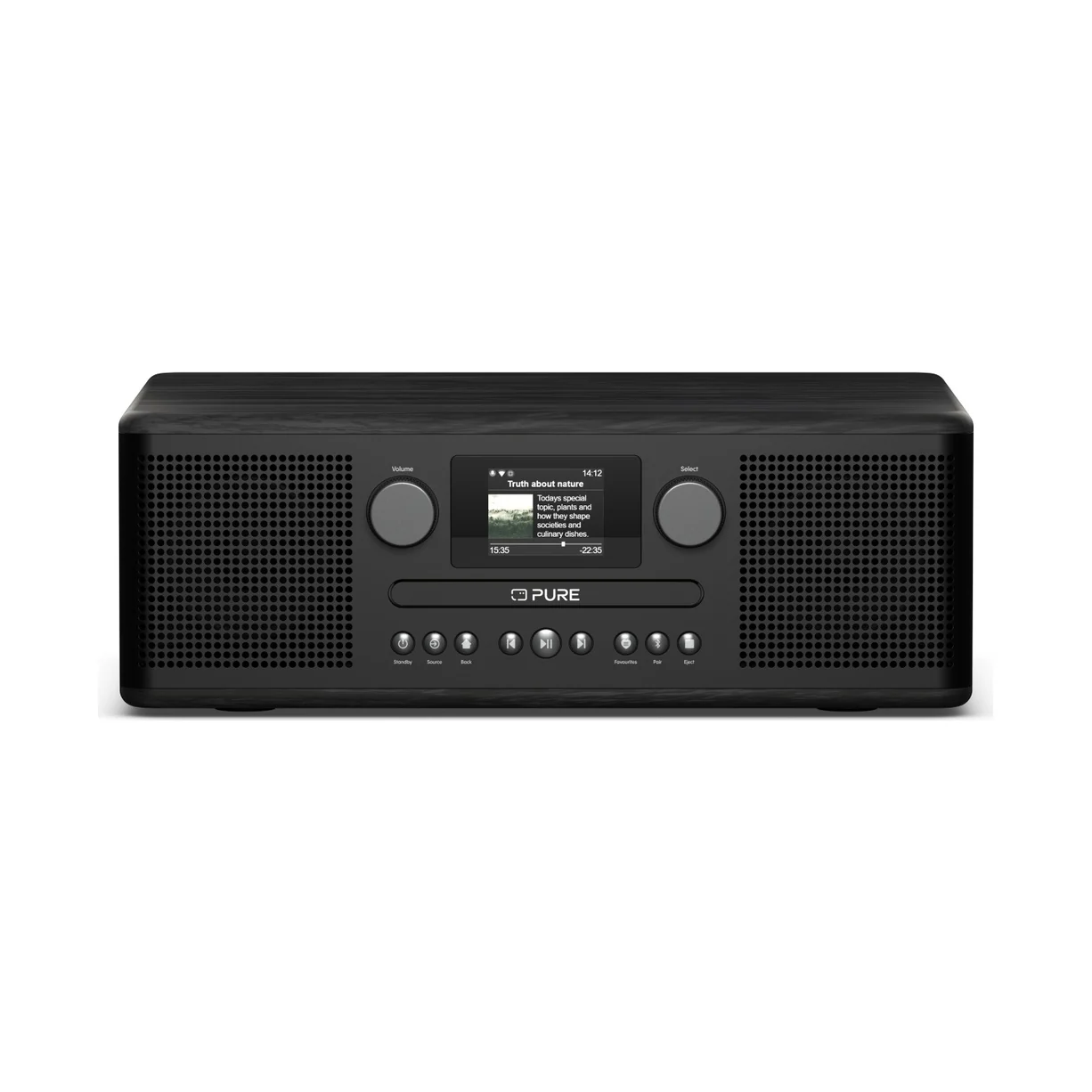 Pure Classic C-D6i in Black Ash, Vorderansicht