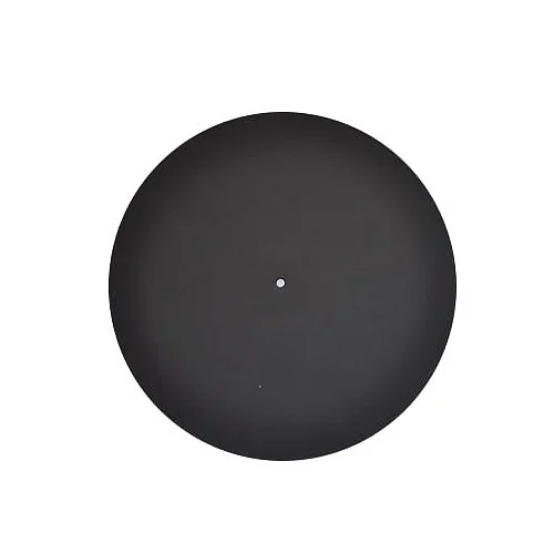 Rega Ledermatte, Plattentellerauflage aus schwarzem Leder
