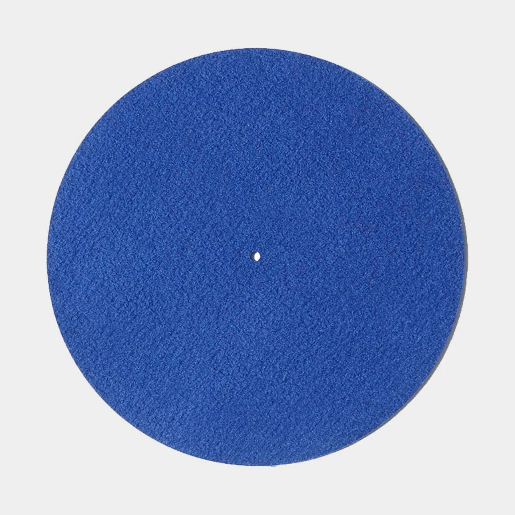 Rega Plattentellerauflage farbig Blau