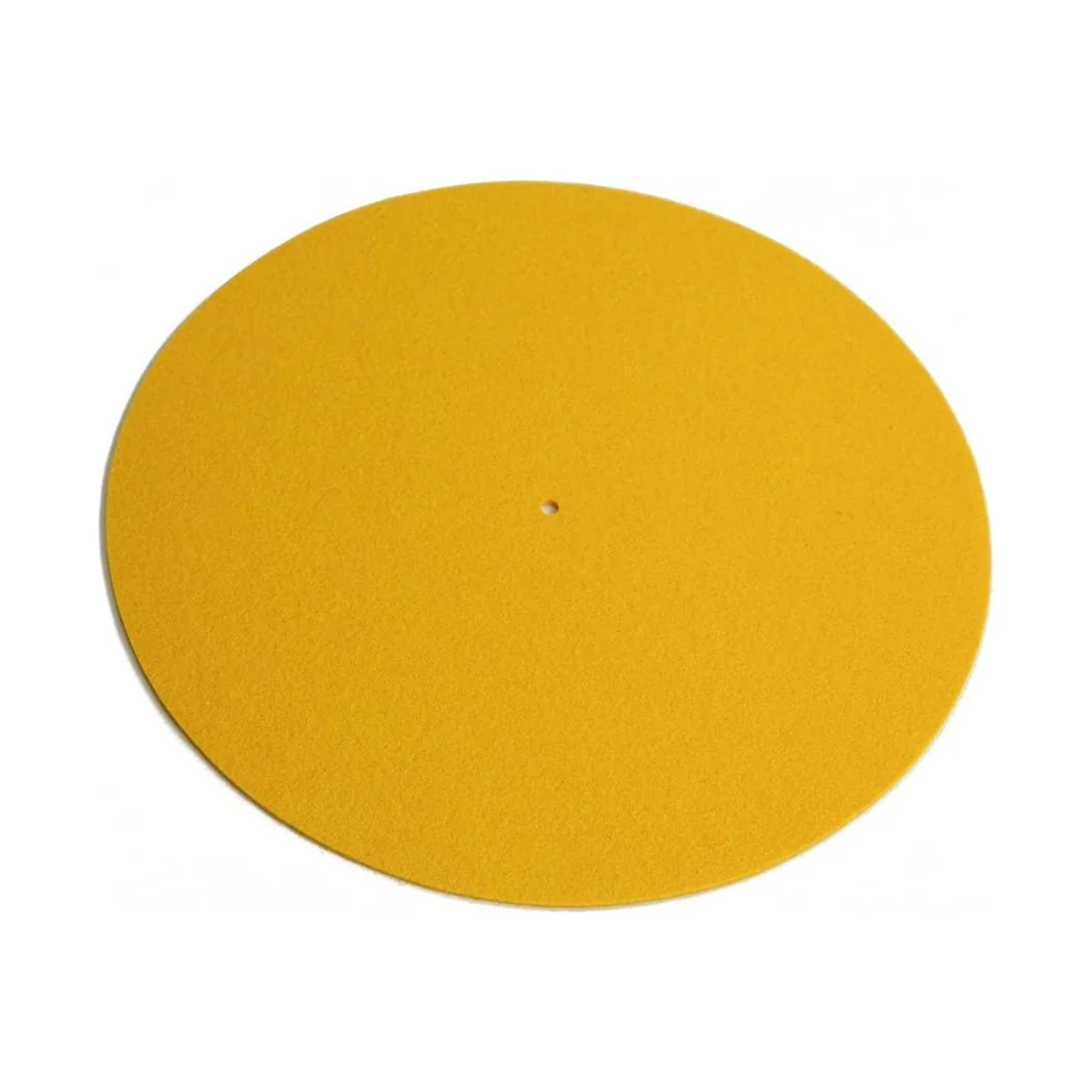 Rega Plattentellerauflage farbig Gelb