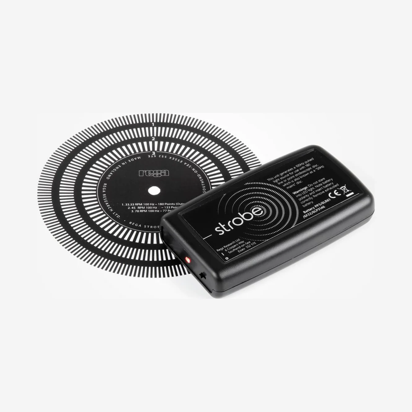 Rega Stroboskop-Set
