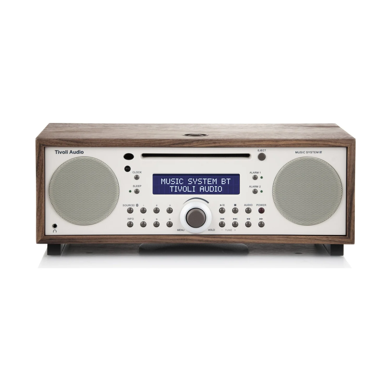 Tivoli Music System+ in Walnuss/Beige, Frontansicht