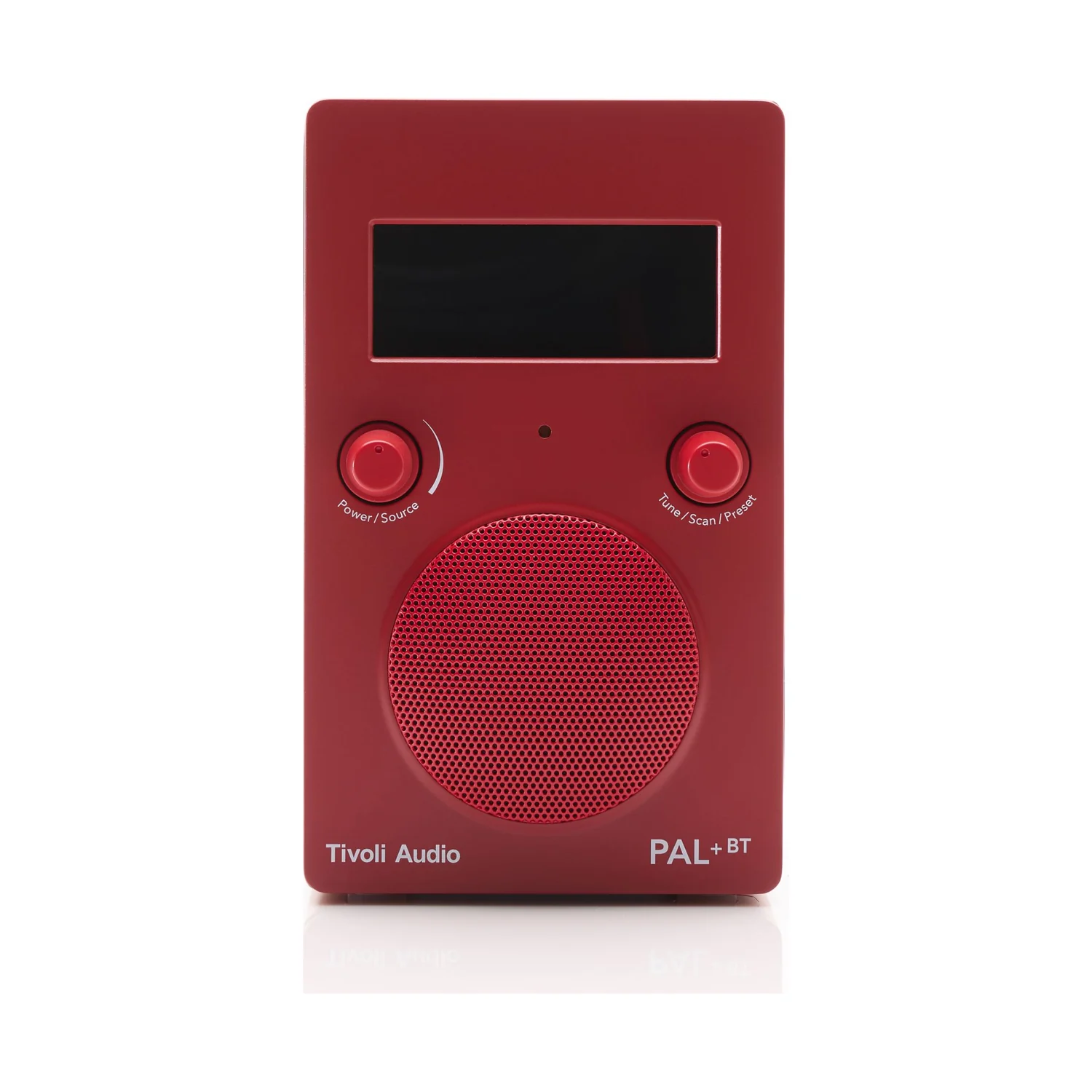 Tivoli PAL+ BT3 in Rot, Frontansicht