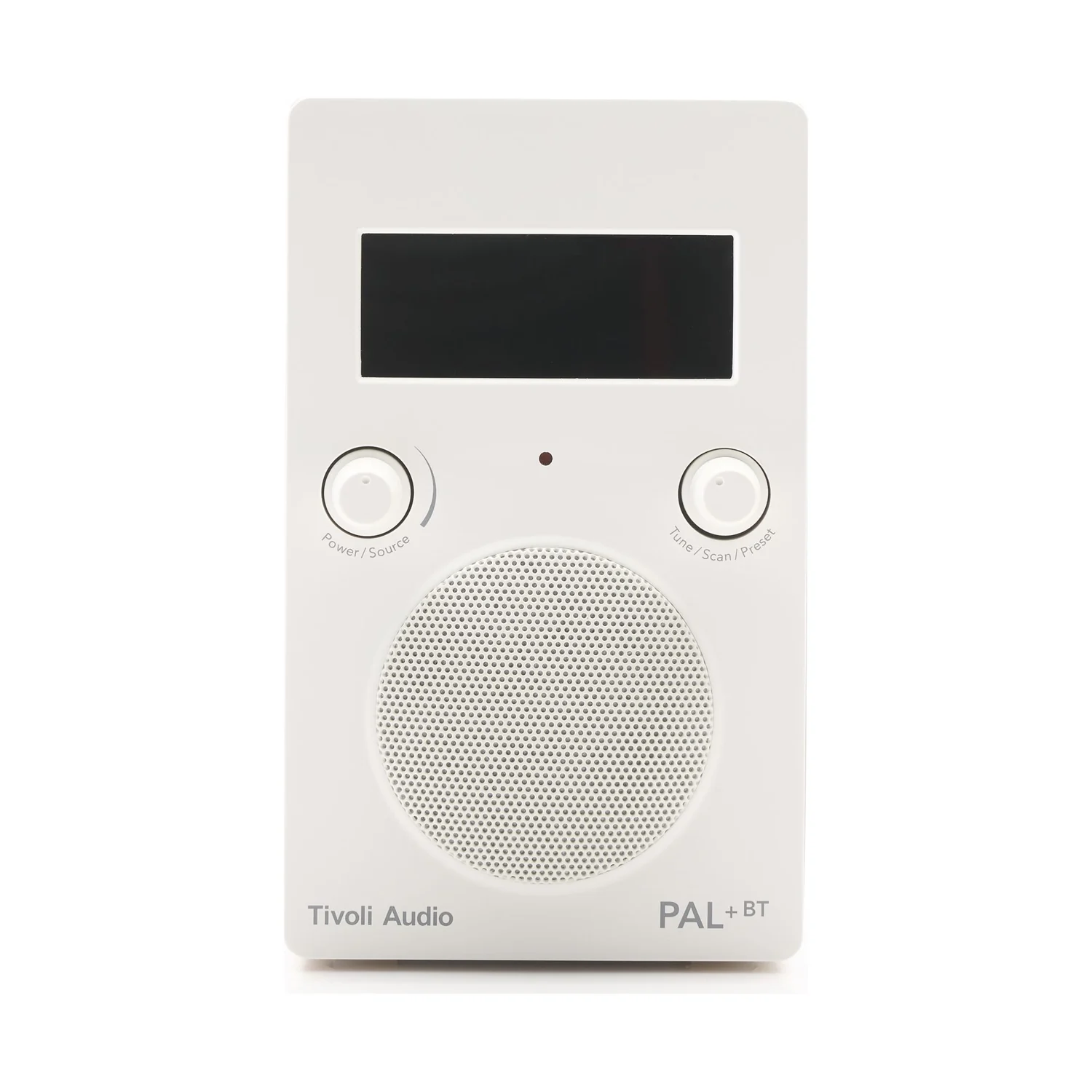 Tivoli PAL+ BT3 in Weiss, Frontansicht