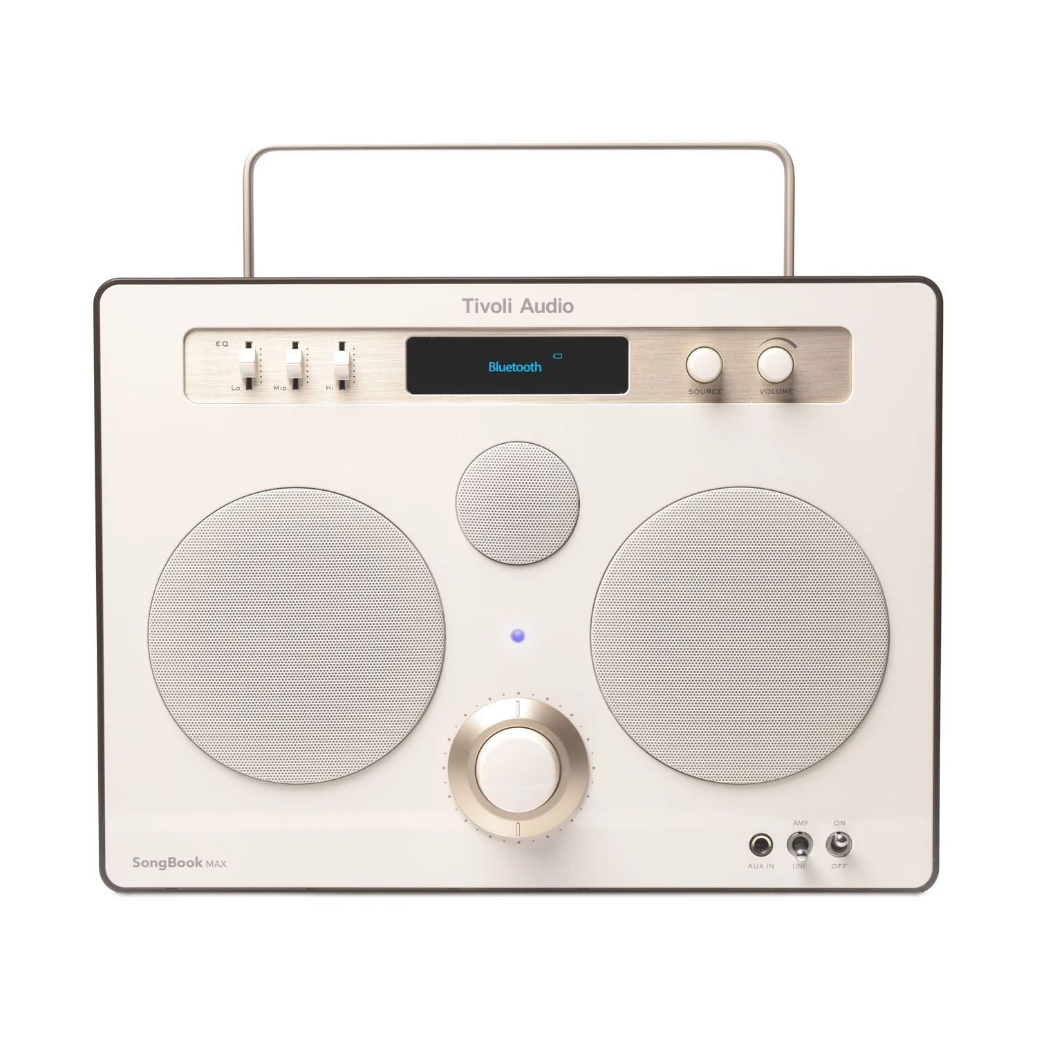 Tivoli SongBook MAX in Creme/Braun, Frontansicht