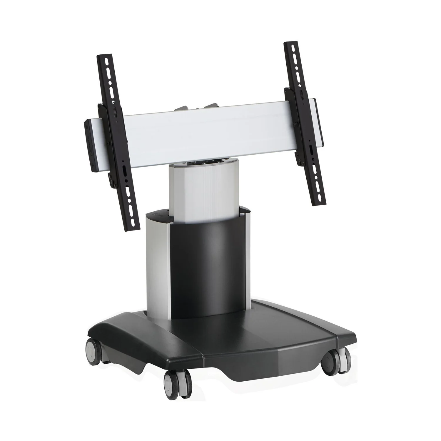 Vogel's PFT 2515 Rollwagen mit Display-Halteschiene in Silber