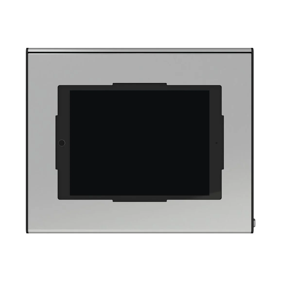 Vogel's PTS 2010 TabLock Tablet-Gehäuse in Silber mit eingesetztem Tablet