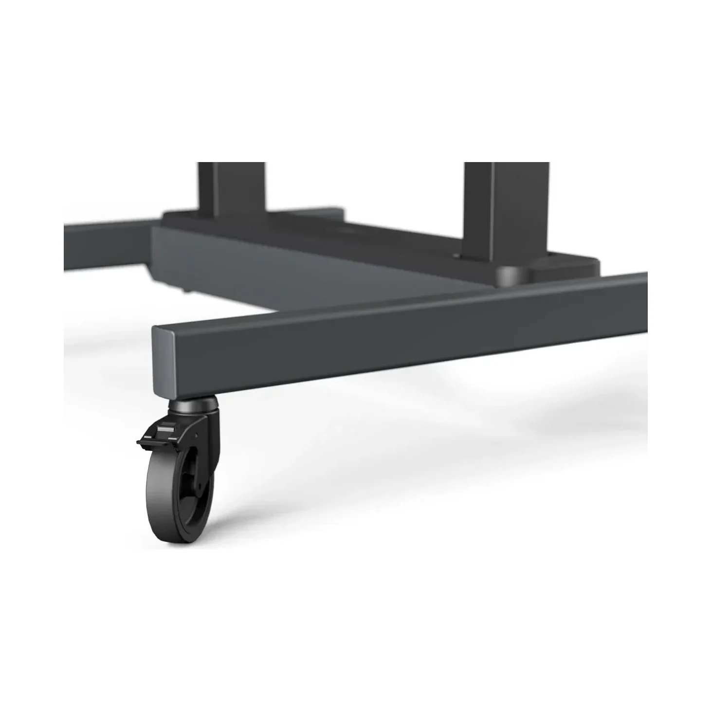 Vogel's RISE 3205 Rollwagen mit elektrischem Display-Lift, Detailansicht der Rollen