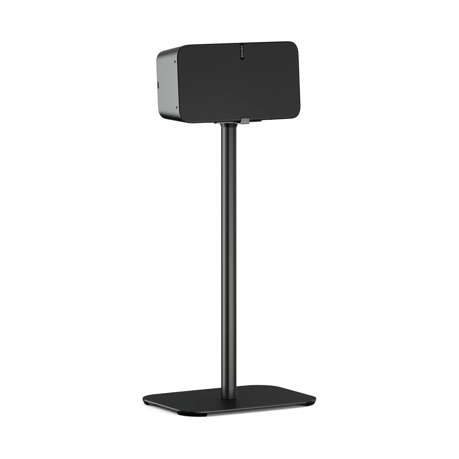 Vogel's SOUND 3305 Standfuss mit einem grossen Netzwerklautsprecher