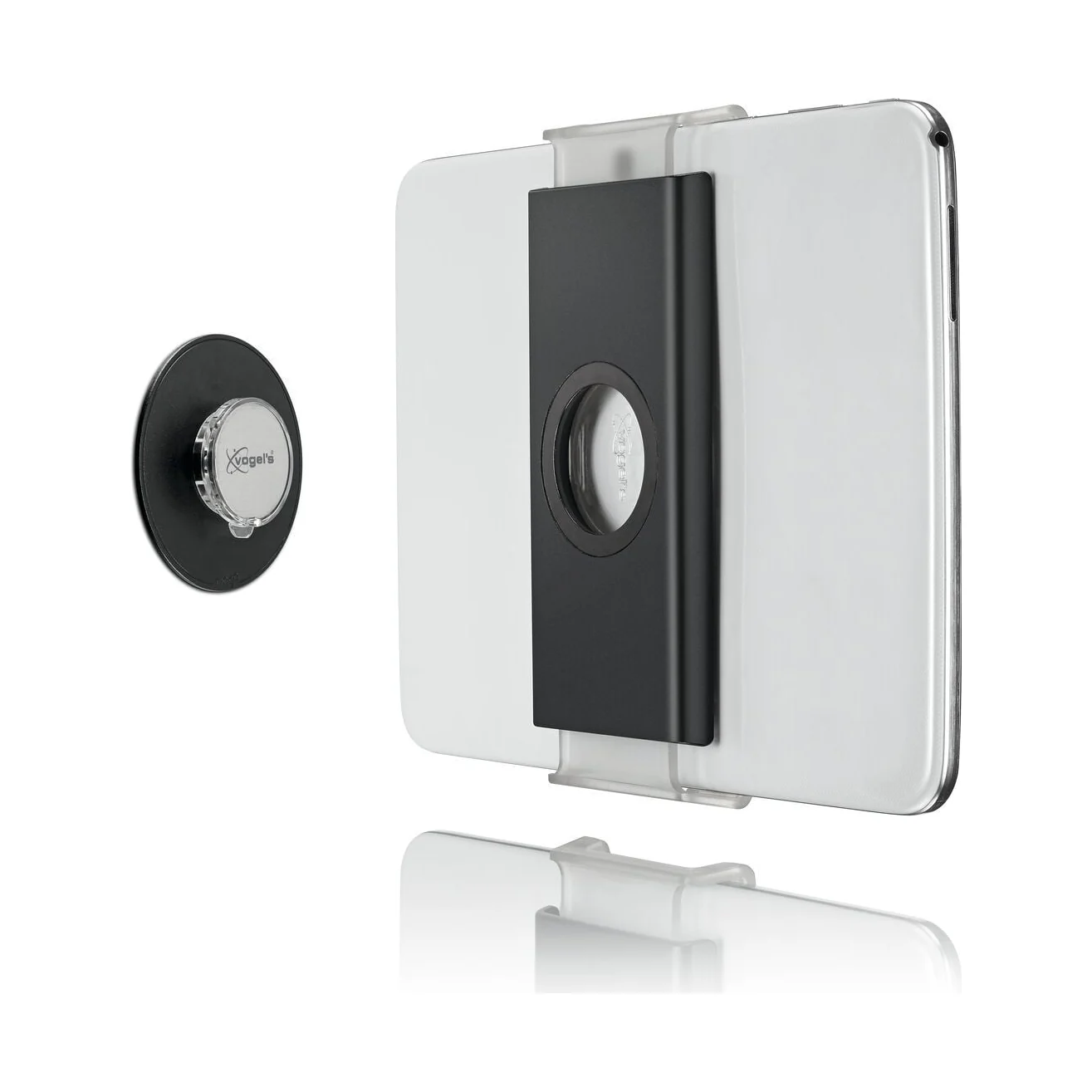 Vogel's TMS 1010 Tablet-Wandhalterung mit eingesetztem Tablet