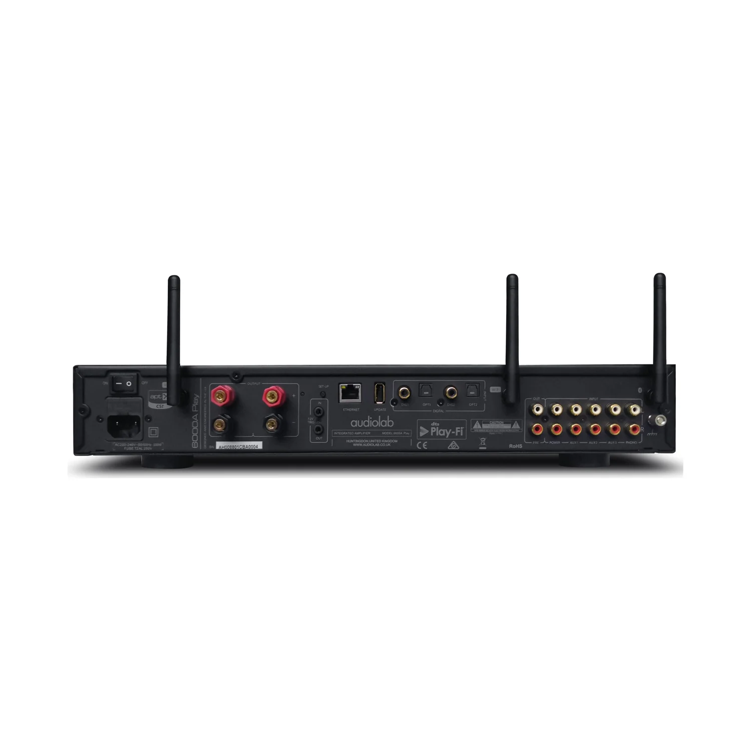 Audiolab 6000A Play in Schwarz