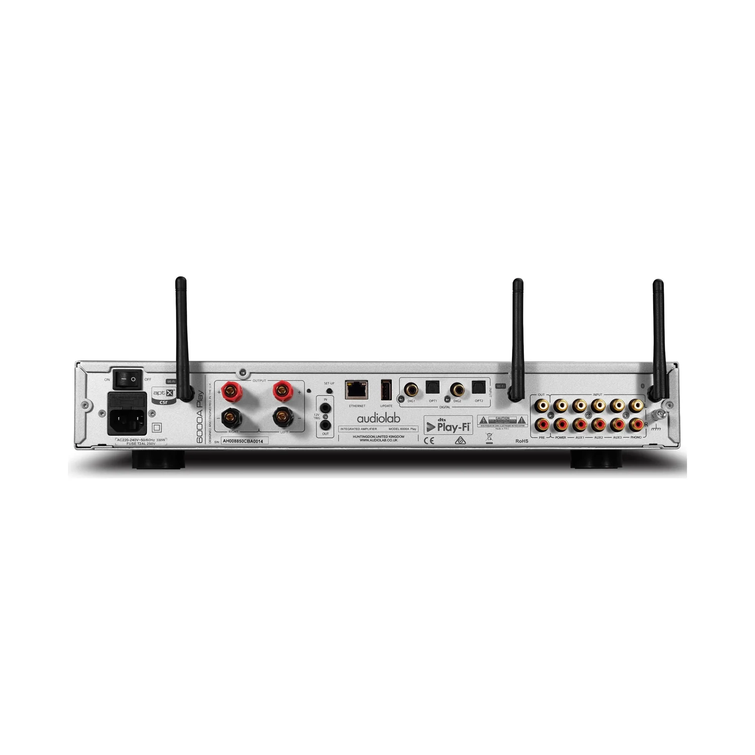 Audiolab 6000A Play in Silber