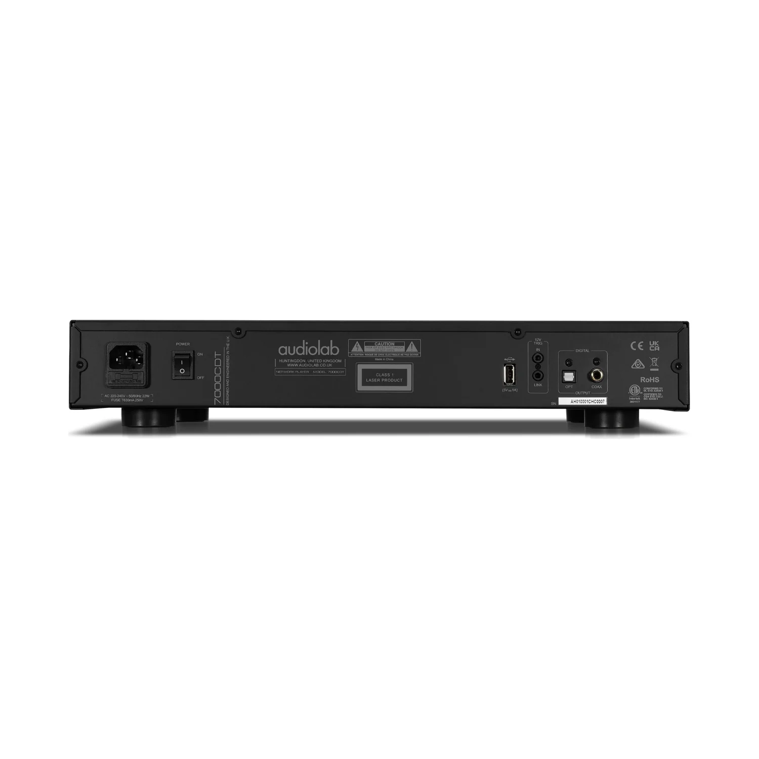 Audiolab 7000CDT in Schwarz