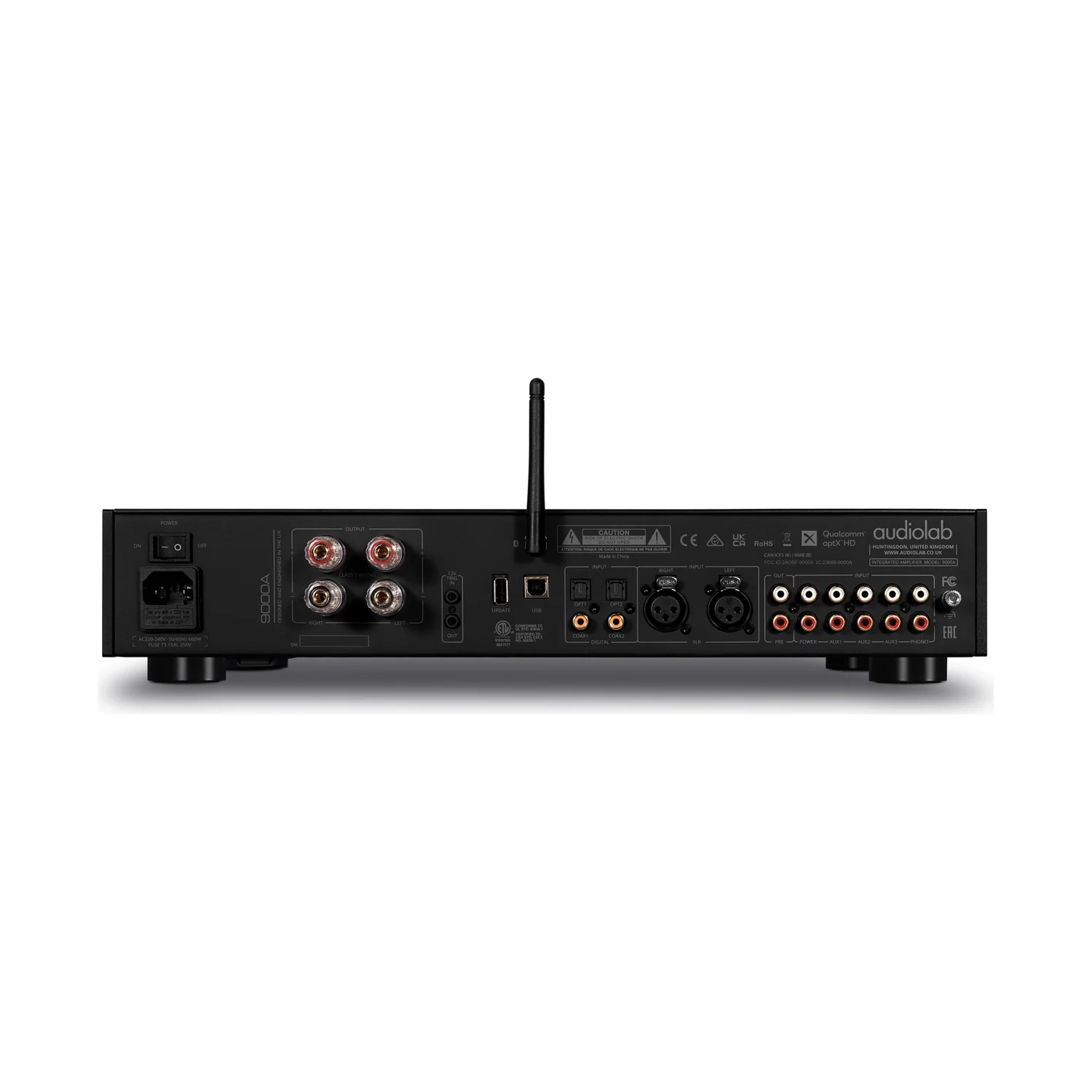 Audiolab 9000A in Schwarz